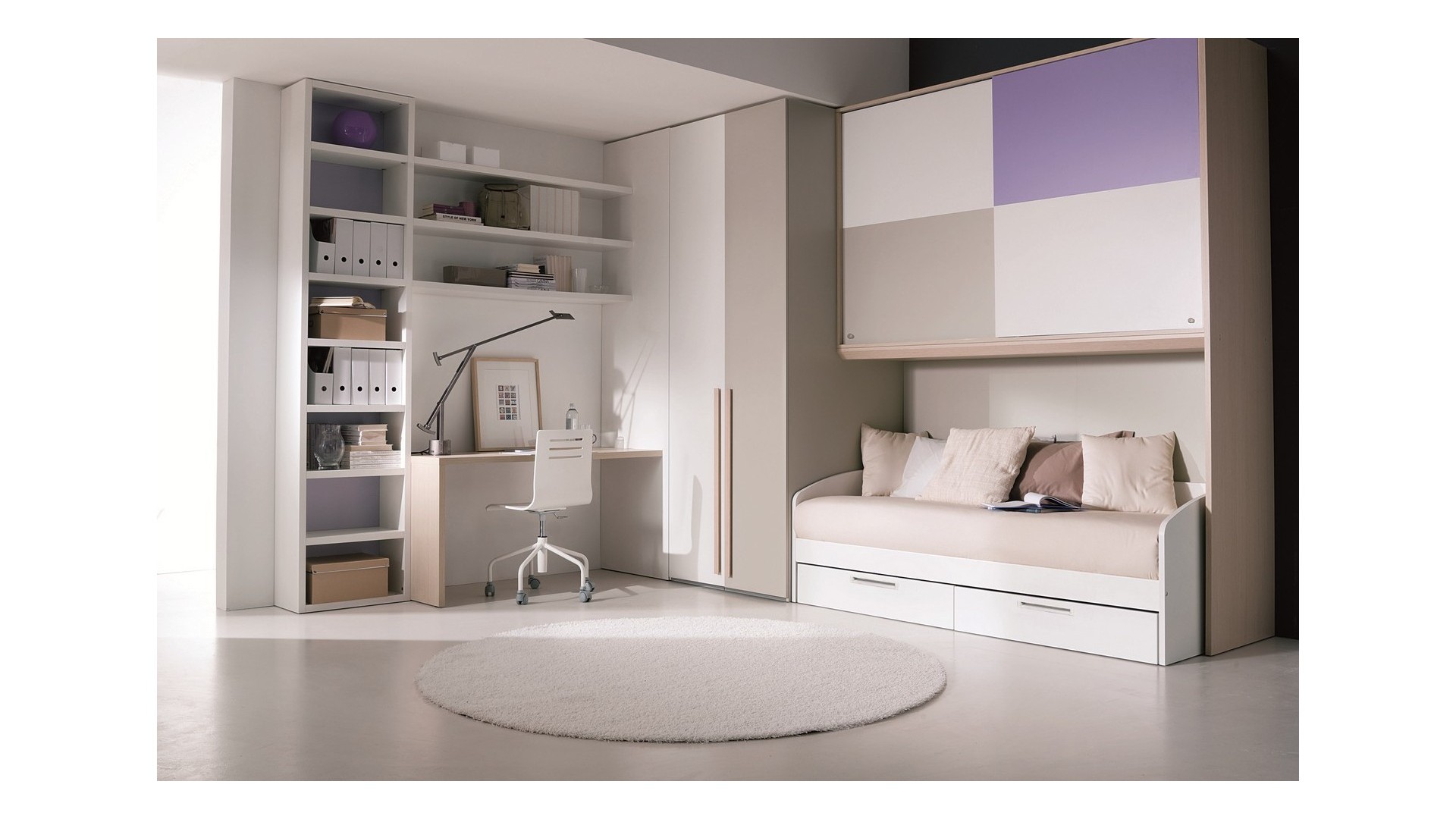 Photo d'un papier peint classique pour une chambre d'enfants pour filles