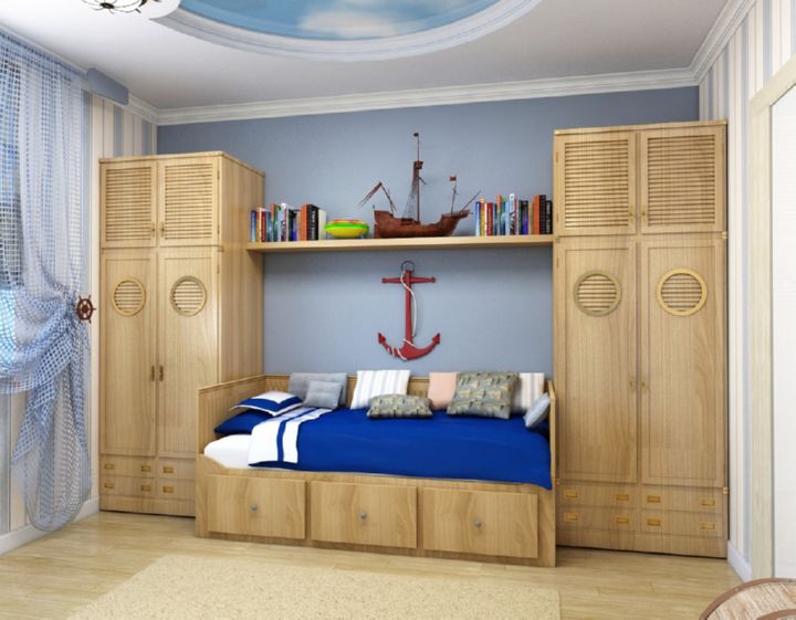 Adiciones específicas y decoración marina.