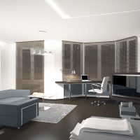 Image de couloir intérieur 3d