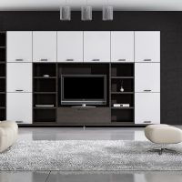 Papier peint noir à l'intérieur de la chambre dans le style de la photo gothique