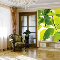 papier peint en plastique avec une image dans l'image du couloir
