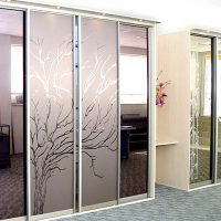 style de garde-robe dans la chambre de mdf photo