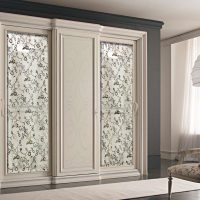meuble d'angle de style dans le salon de mdf photo