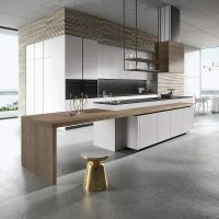 plafond intérieur avec du béton dans l'image de la maison