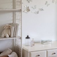 papillons insolites dans le décor de la photo de la cuisine