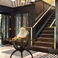 photo de salon interieur art deco
