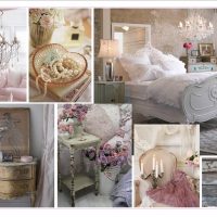 intérieur lumineux de l'appartement dans le style de photo shabby chic