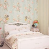 photo de style chic minable de chambre à coucher de style
