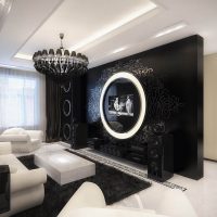 bel appartement style en photo couleur noir
