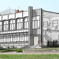 beau style d'une maison de campagne dans une image de style architectural