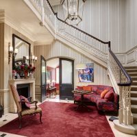 chambre de style lumineux en photo de style anglais