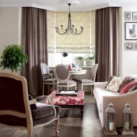 intérieur de cuisine magnifique dans le style de photo shabby chic