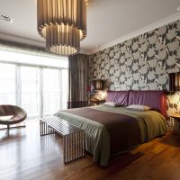 intérieur lumineux de l'appartement dans le style de la photo d'art déco