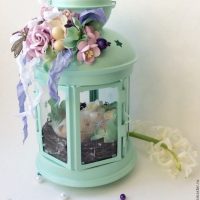 beau décor de printemps dans le style de la photo de la cuisine