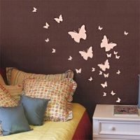 beaux papillons en photo design cuisine