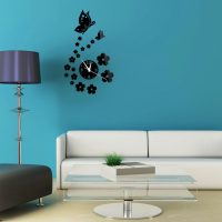 papillons inhabituels dans le style de la photo de la chambre