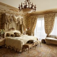 belle conception du salon dans la photo de style anglais