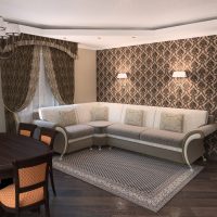 décor lumineux de la cuisine à l'image de style anglais