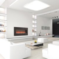 cheminée articulée dans la photo de la maison