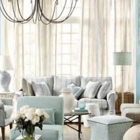 couleur tiffany élégante à l'intérieur de la photo de la salle