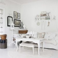 Appartement design chic dans le style de photo shabby chic