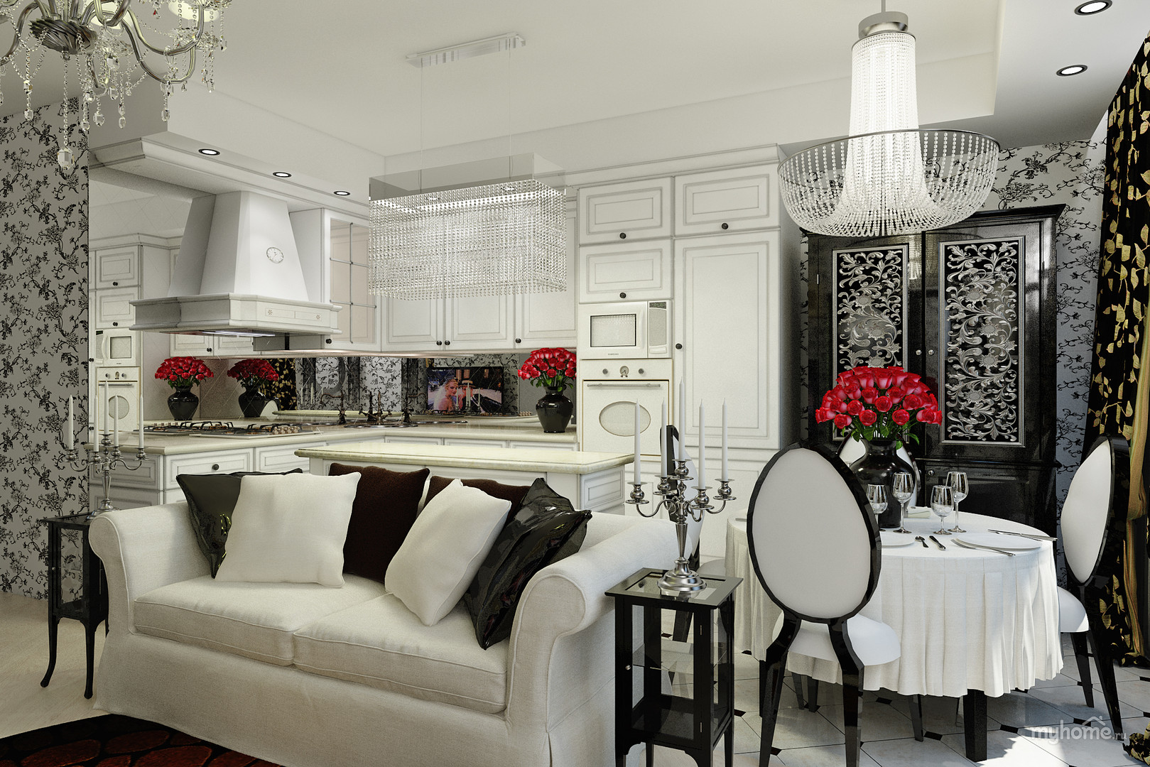appartement design de style art déco