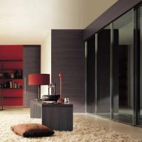 intérieur de la garde-robe dans la chambre de mdf picture