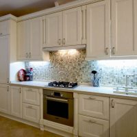 cuisine beige clair style provence