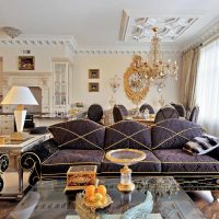 décor de chambre inhabituel dans l'image de style éclectique