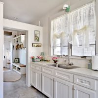 couloir de style magnifique dans le style de photo minable chic