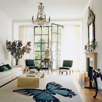 photo de décor de chambre à coucher de style éclectique sombre