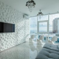 panneau 3d lumineux en bambou sur la photo de la chambre