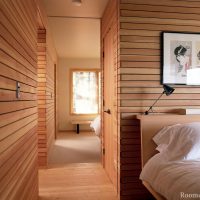 doublure à l'intérieur lumineux du couloir en aluminium