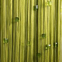 rideaux inhabituels fils dans le style de la photo de la cuisine