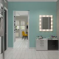 belle couleur tiffany dans le décor de la photo de la cuisine