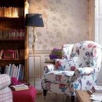 couloir de style lumineux en photo de style anglais