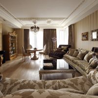 bel appartement de style dans une photo d'art de style déco