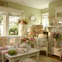 belle cuisine de style dans le style de photo shabby chic