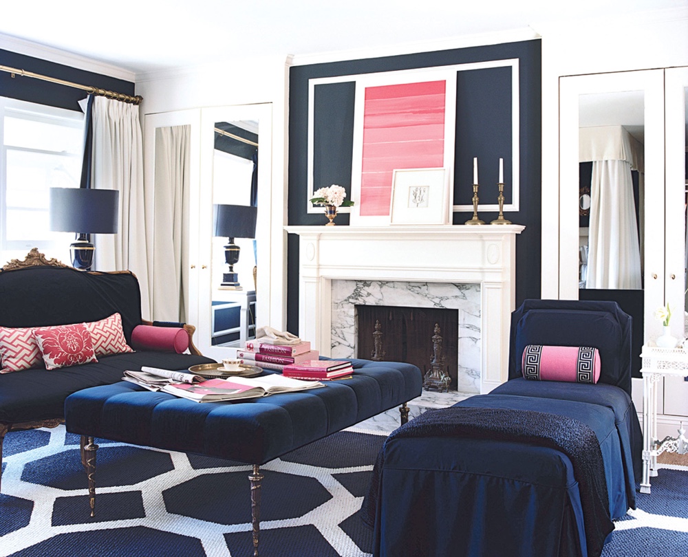 bel appartement de style fuchsia