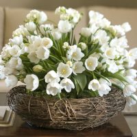 décor de printemps lumineux dans le style d'une photo d'enfant