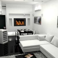 Photo de salon lumineux de style Empire