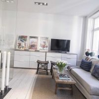 beau décor de chambre en photo de style suédois