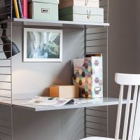 intérieur de couloir inhabituel dans l'image de style suédois