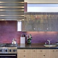 style d'appartement insolite en photo couleur violette