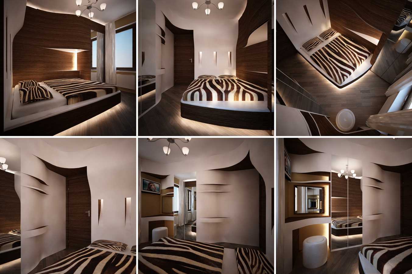 beau design ergonomique du couloir