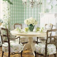 belle cuisine décor provence style photo