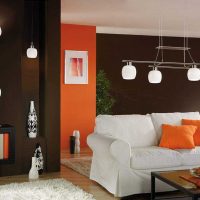 intérieur lumineux du salon dans le style de l'image avant-gardiste
