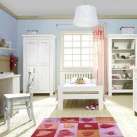 couloir design lumineux dans l'image de style suédois