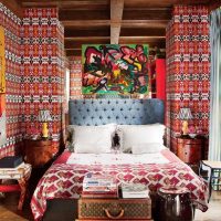 image de couloir de style boho clair