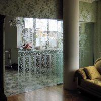 verre clair dans la photo de décor à la maison